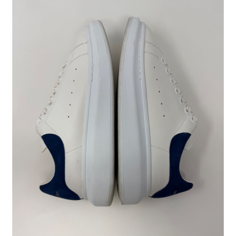 Alexander McQueen Oversized Sneaker White/Blue Suede Size 7 US 40 EU - Picture 3 of 8